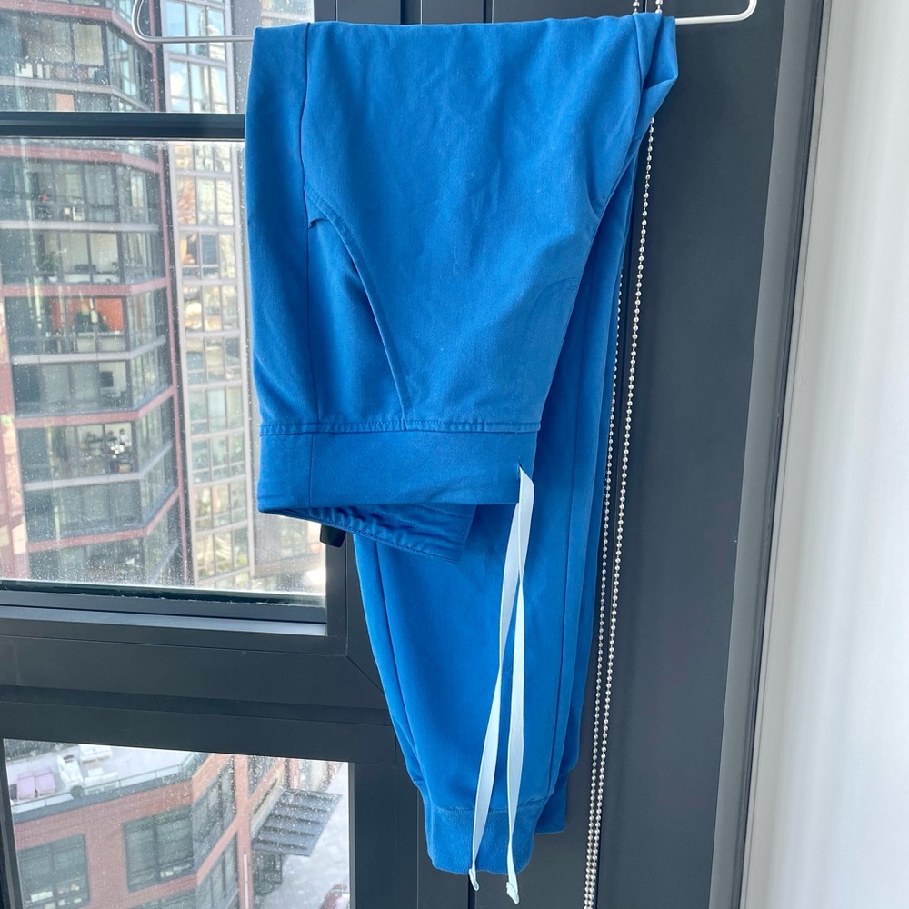 FIGS Royal Blue Zamora Scrub joggers